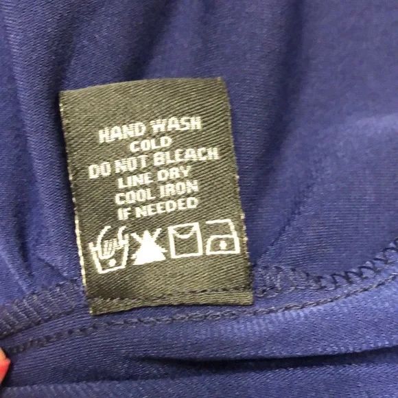 Blue MSK dress with rhinestone embellishment โฆ size 16. Worn once! - Picture 7 of 8